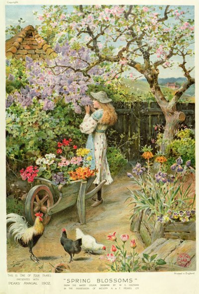 Spring Blossoms, from the Pears Annual, 1902 by William Stephen Coleman
